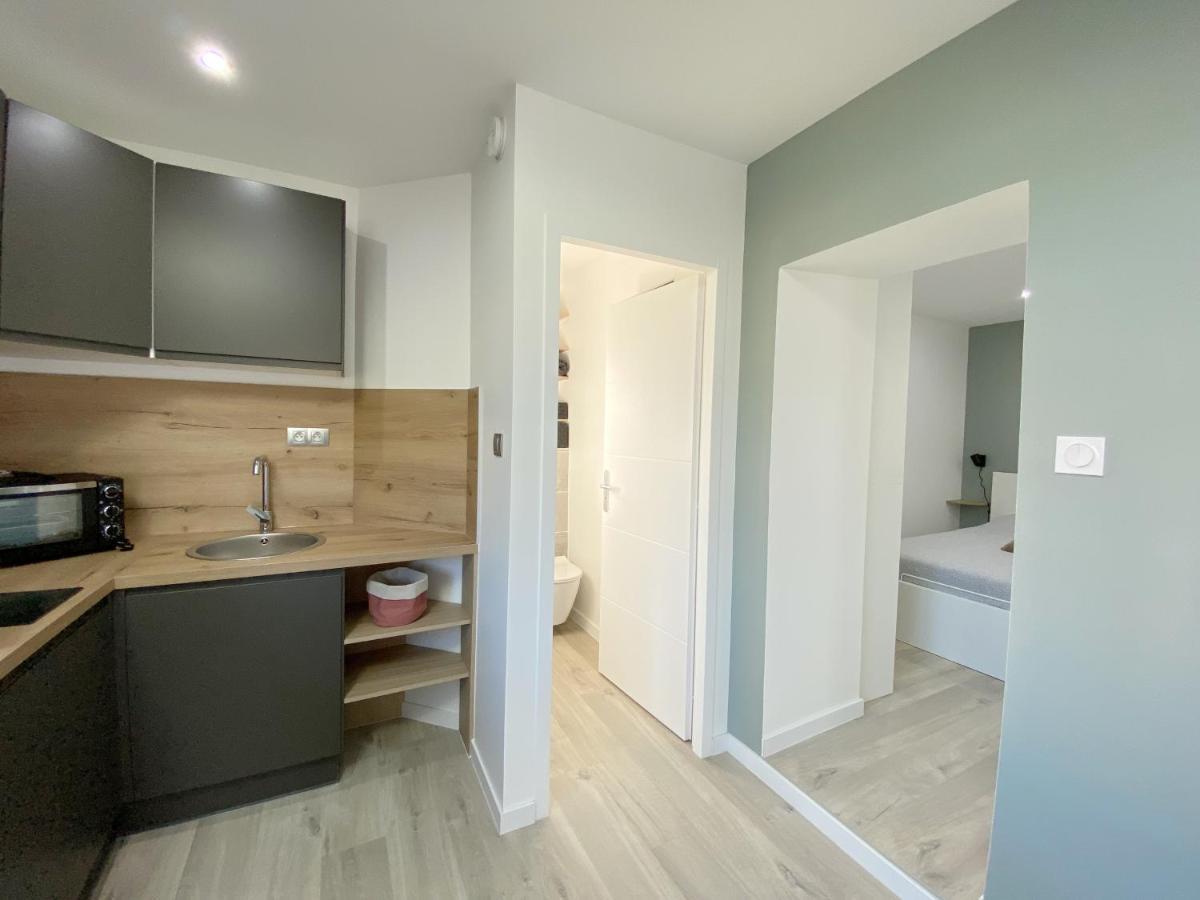 Studio Ora - 22M² - Climatise Avec Balcon Privatif Bassens  Dış mekan fotoğraf